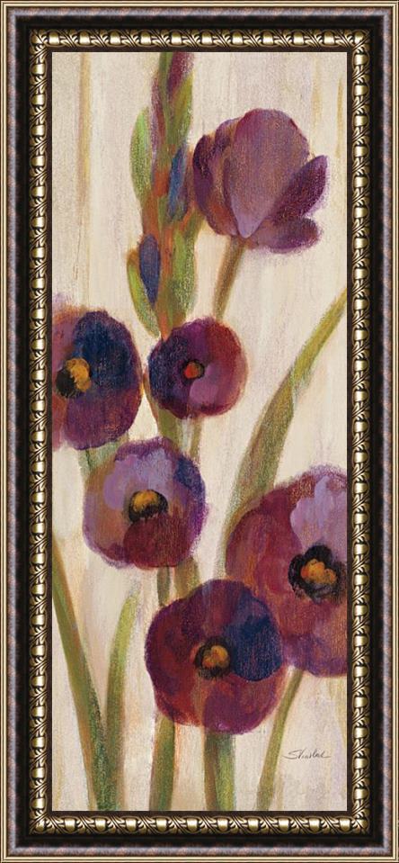 Silvia Vassileva Frosted Bloom in Neutral II Framed Painting