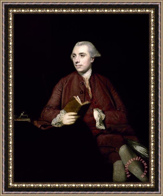 Sir Joshua Reynolds Anthony Chamier Framed Painting