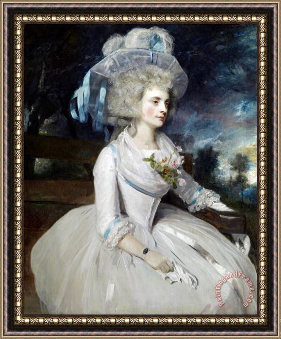Sir Joshua Reynolds Selina, Lady Skipwith Framed Painting