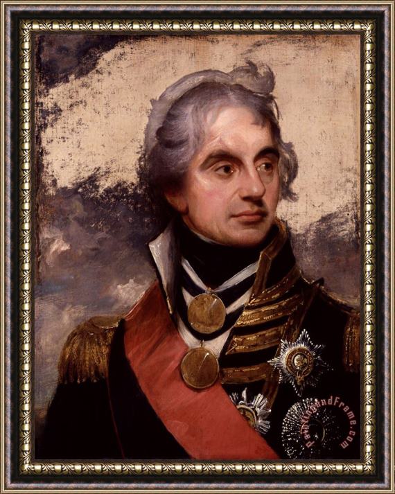 Sir William Beechey Horatio Nelson, 1800 Framed Painting
