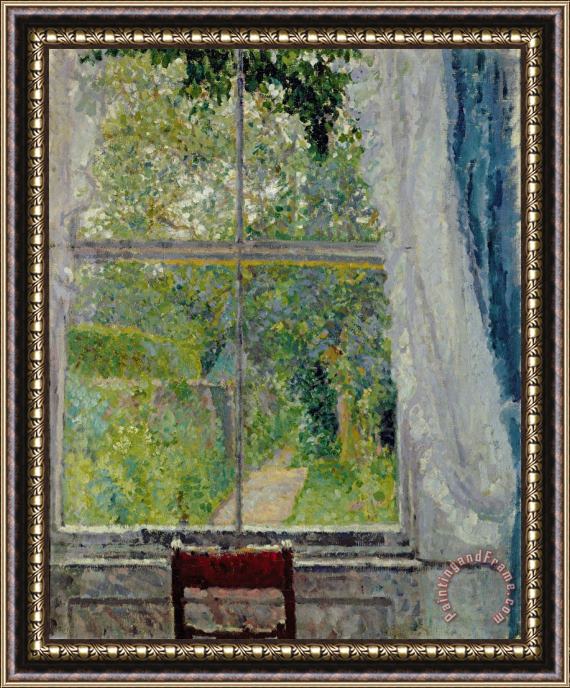 Spencer Frederick Gore View from a Window Framed Painting