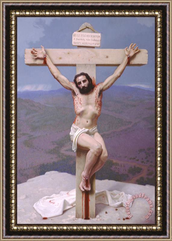 Stephen Gjertson Behold, The Lamb of God Framed Painting