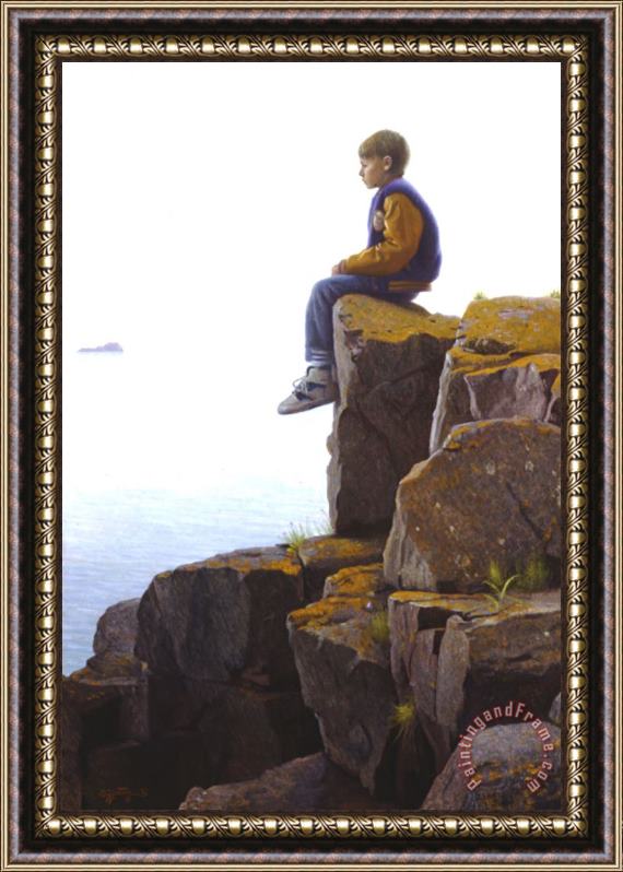 Stephen Gjertson The Thoughts of Youth Framed Painting