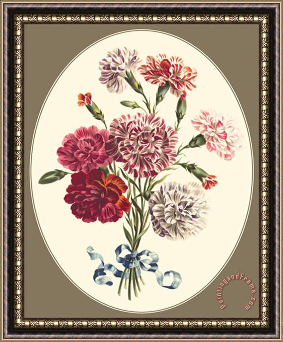 Sydenham Teast Edwards Antique Bouquet Vi Framed Painting