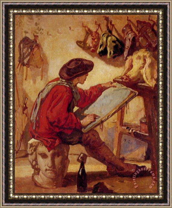 Thomas Couture The Realist Framed Print