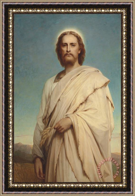 Thomas Francis Dicksee Christ of The Cornfield Framed Painting