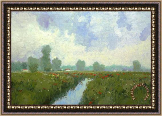 Thomas Kinkade Spring Meadows Framed Painting