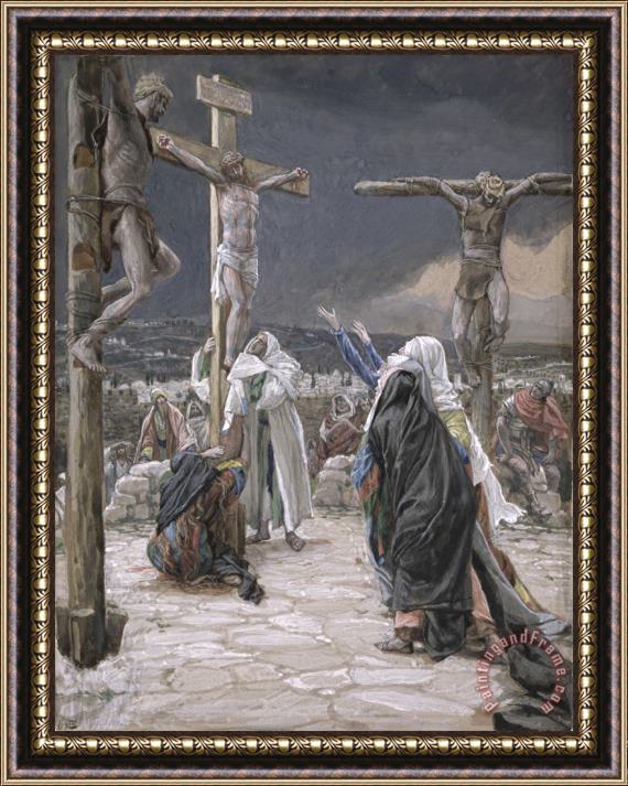 Tissot The Death of Jesus Framed Painting