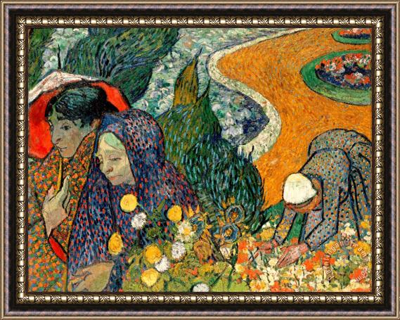 Vincent van Gogh Ladies of Arles Framed Print