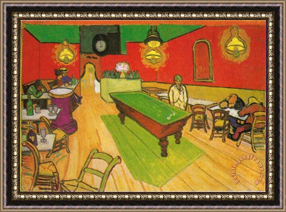Vincent van Gogh The Night Cafe in Arles Framed Painting
