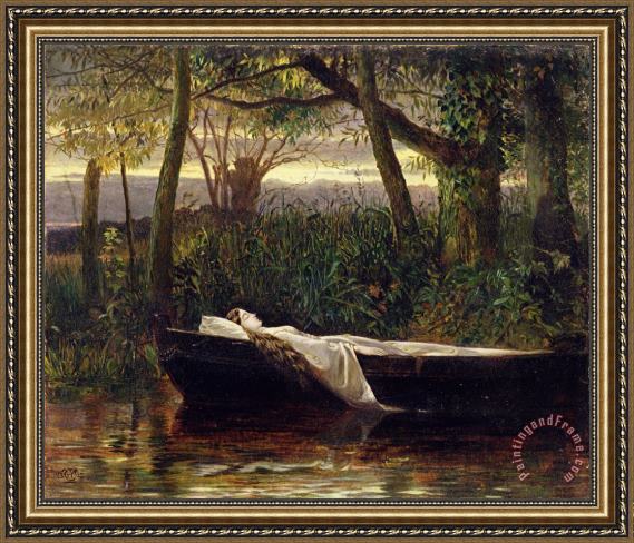the lady of shalott painting