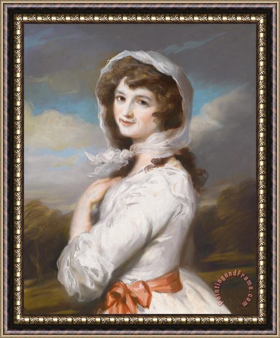 William Hamilton Miss Adelaide Paine Framed Painting