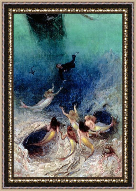 William Holbrook Beard A Sailor's Delight Framed Painting