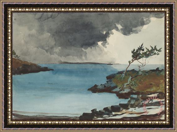 Winslow Homer The Coming Storm Framed Painting