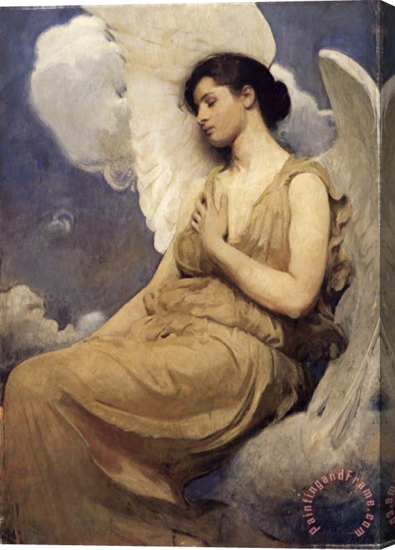 Abbott Handerson Thayer Winged Figure Stretched Canvas Painting / Canvas Art