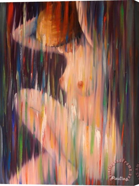 Agris Rautins Nude Stretched Canvas Painting / Canvas Art