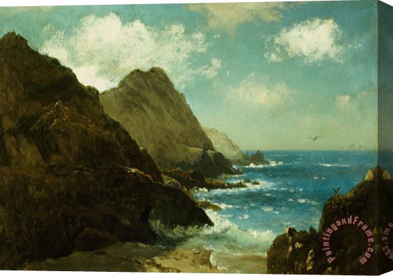 Albert Bierstadt Farallon Islands Stretched Canvas Print / Canvas Art