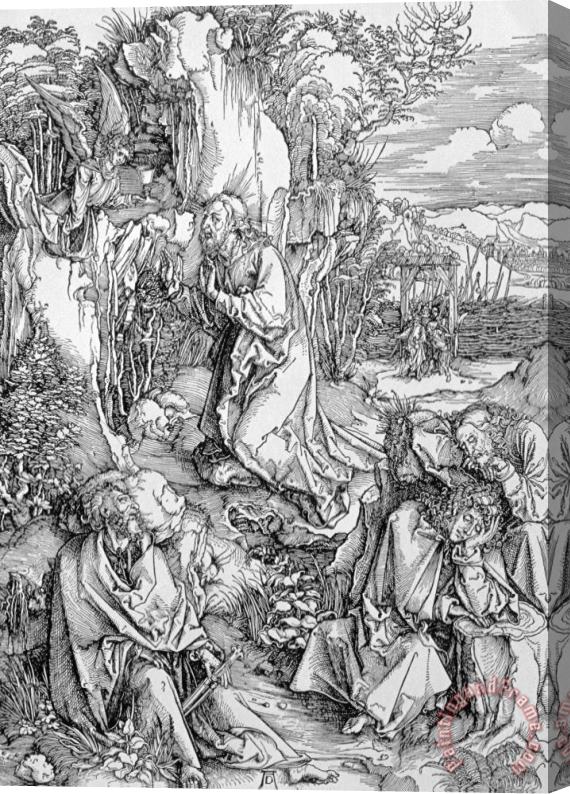 Albrecht Duerer Agony In The Garden From The 'great Passion' Series Stretched Canvas Print / Canvas Art