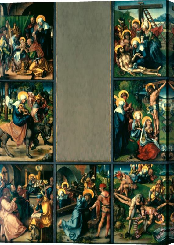 Albrecht Durer The Seven Sorrows of The Virgin Stretched Canvas Print / Canvas Art