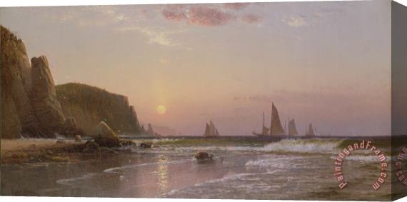 Alfred Thompson Bricher Morning at Grand Manan Stretched Canvas Print / Canvas Art