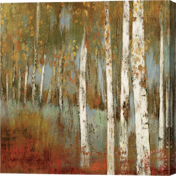 Allison Pearce Along The Path I Stretched Canvas Painting / Canvas Art