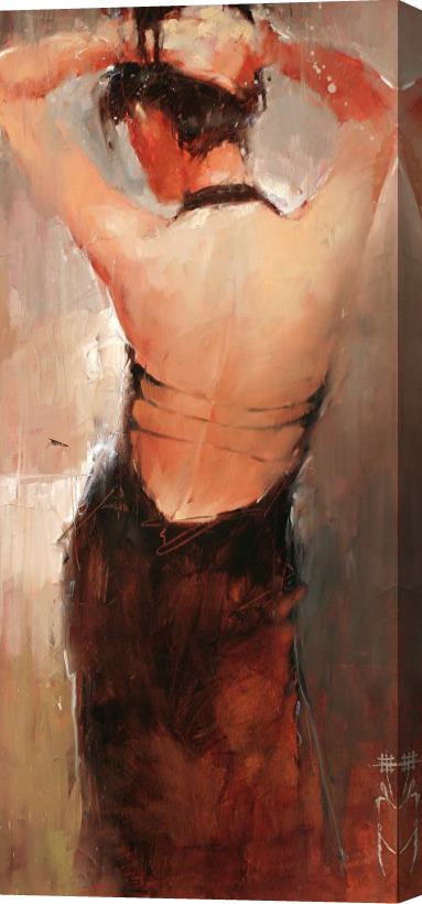 Andre Kohn Cocktail Dress Stretched Canvas Painting / Canvas Art