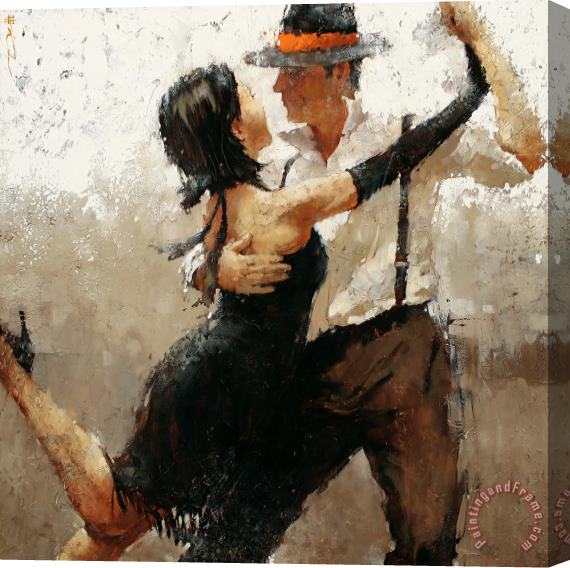 Andre Kohn In The Hands of Passion Stretched Canvas Print / Canvas Art