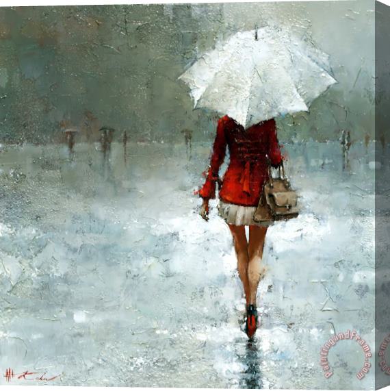 Andre Kohn Vintage Chanel Stretched Canvas Painting / Canvas Art