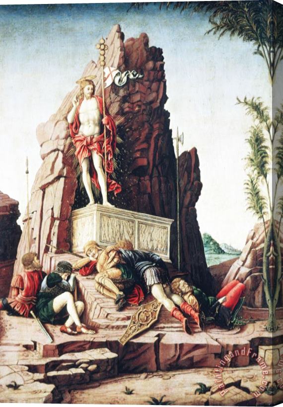 Andrea Mantegna The Resurrection Stretched Canvas Print / Canvas Art