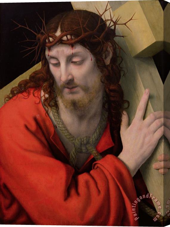 Andrea Solario Christ Carrying the Cross Stretched Canvas Print / Canvas Art