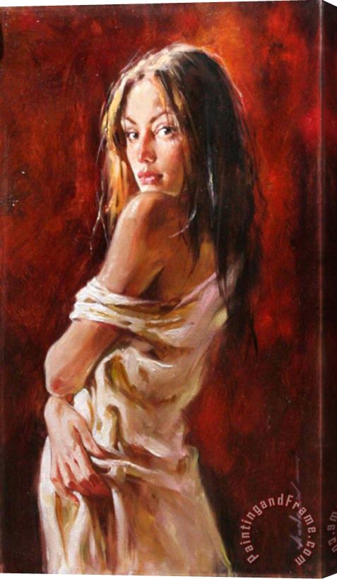 Andrew Atroshenko Waiting for Love Stretched Canvas Painting / Canvas Art