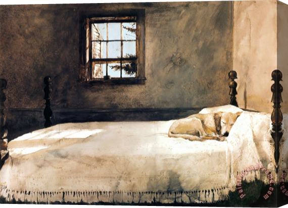 andrew wyeth Master Bedroom Stretched Canvas Painting / Canvas Art