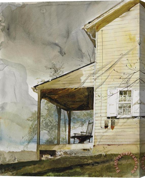 andrew wyeth Messersmith's, 1994 Stretched Canvas Print / Canvas Art