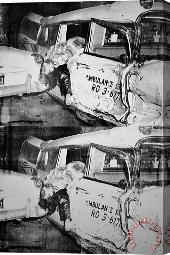 Andy Warhol Ambulance Disaster C 1964 Stretched Canvas Print / Canvas Art