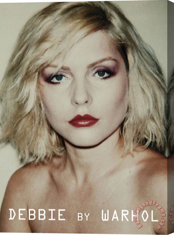 Andy Warhol Debbie Harry 1980 Polaroid Stretched Canvas Painting / Canvas Art