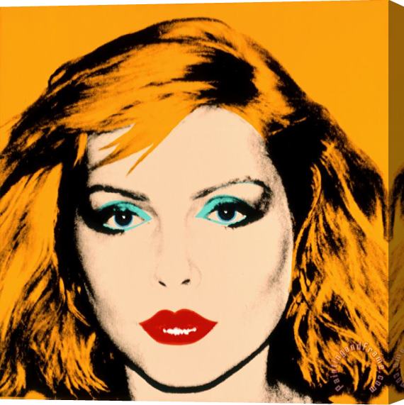Andy Warhol Debbie Harry 1980 Stretched Canvas Print / Canvas Art