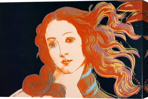 Andy Warhol Details of Boticelli S Birth of Venus C 1984 Stretched Canvas Painting / Canvas Art