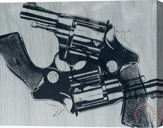 Andy Warhol Guns Stretched Canvas Painting / Canvas Art