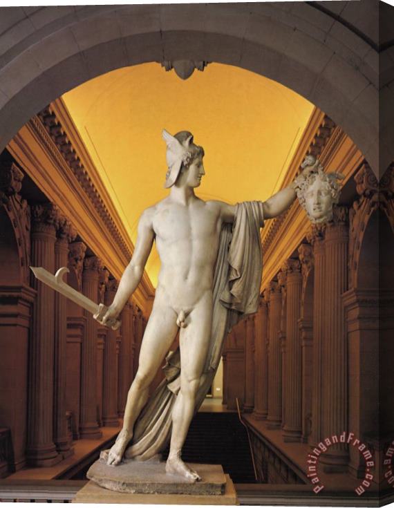 Antonio Canova Perseus with The Head of Medusa Stretched Canvas Painting / Canvas Art