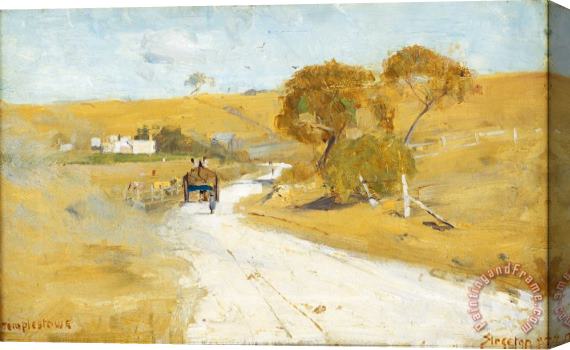 Arthur Claude Strachan At Templestowe Stretched Canvas Print / Canvas Art