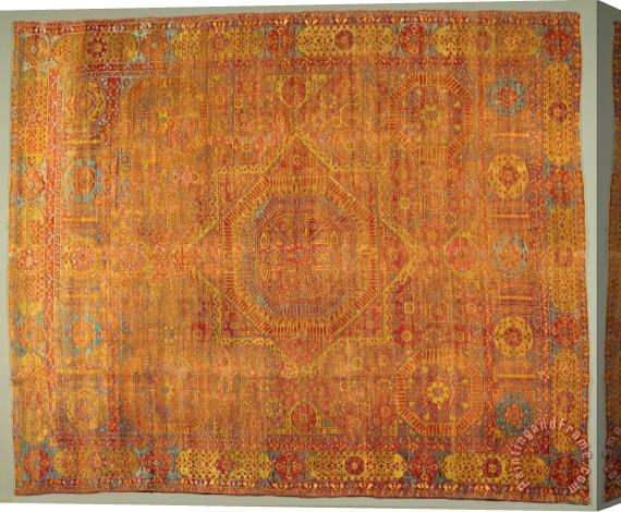 Artist, Maker Unknown, Egyptian Wool Carpet Stretched Canvas Print / Canvas Art