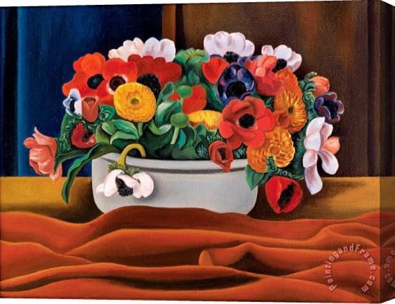 Auguste Herbin Nature Morte Stretched Canvas Print / Canvas Art