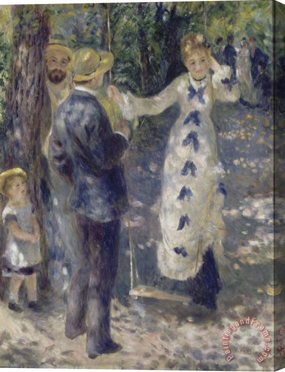 Auguste Renoir The Swing Stretched Canvas Painting / Canvas Art