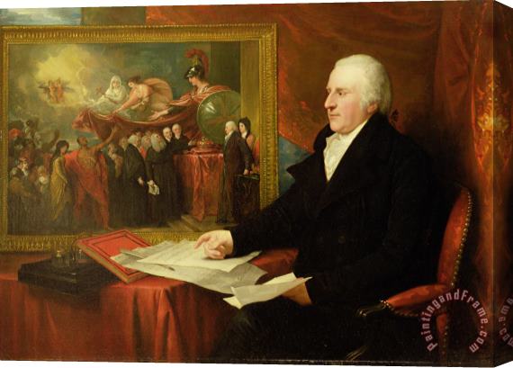 Benjamin West John Eardley Wilmot Stretched Canvas Painting / Canvas Art