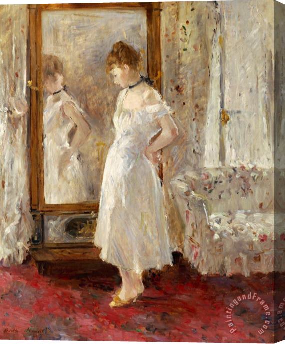 Berthe Morisot Psyche Stretched Canvas Print / Canvas Art