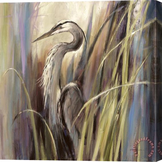 Brent Heighton Coastal Heron Stretched Canvas Print / Canvas Art