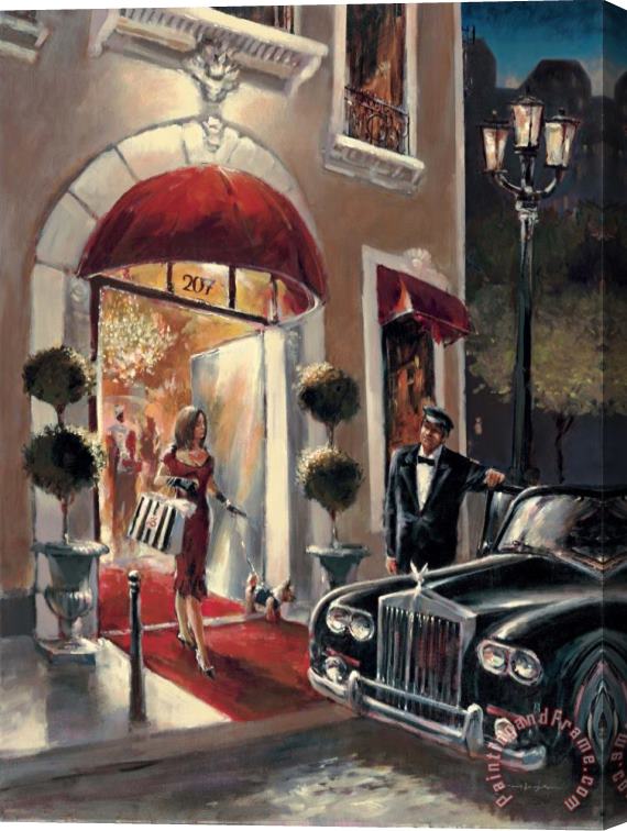 brent heighton Sense of Style Stretched Canvas Print / Canvas Art