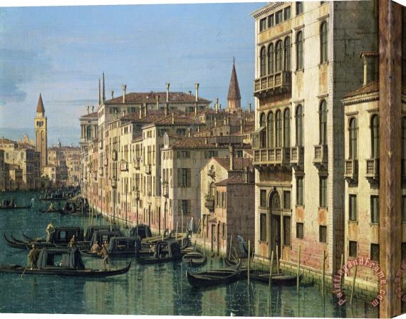 Canaletto Entrance to the Grand Canal Looking West Stretched Canvas Painting / Canvas Art