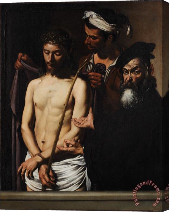 Caravaggio Ecce Homo Stretched Canvas Print / Canvas Art