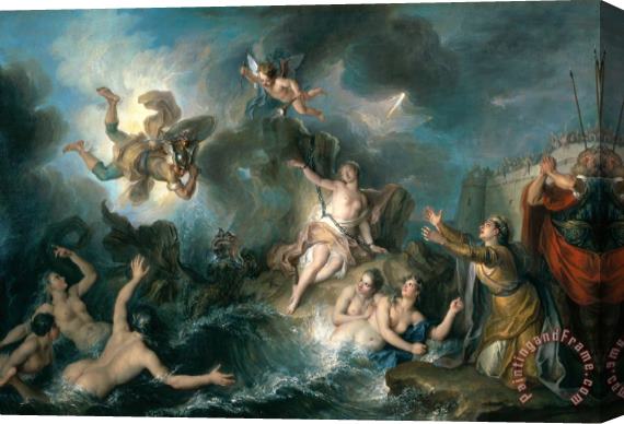 Charles Antoine Coypel Perseus Rescuing Andromeda Stretched Canvas Painting / Canvas Art